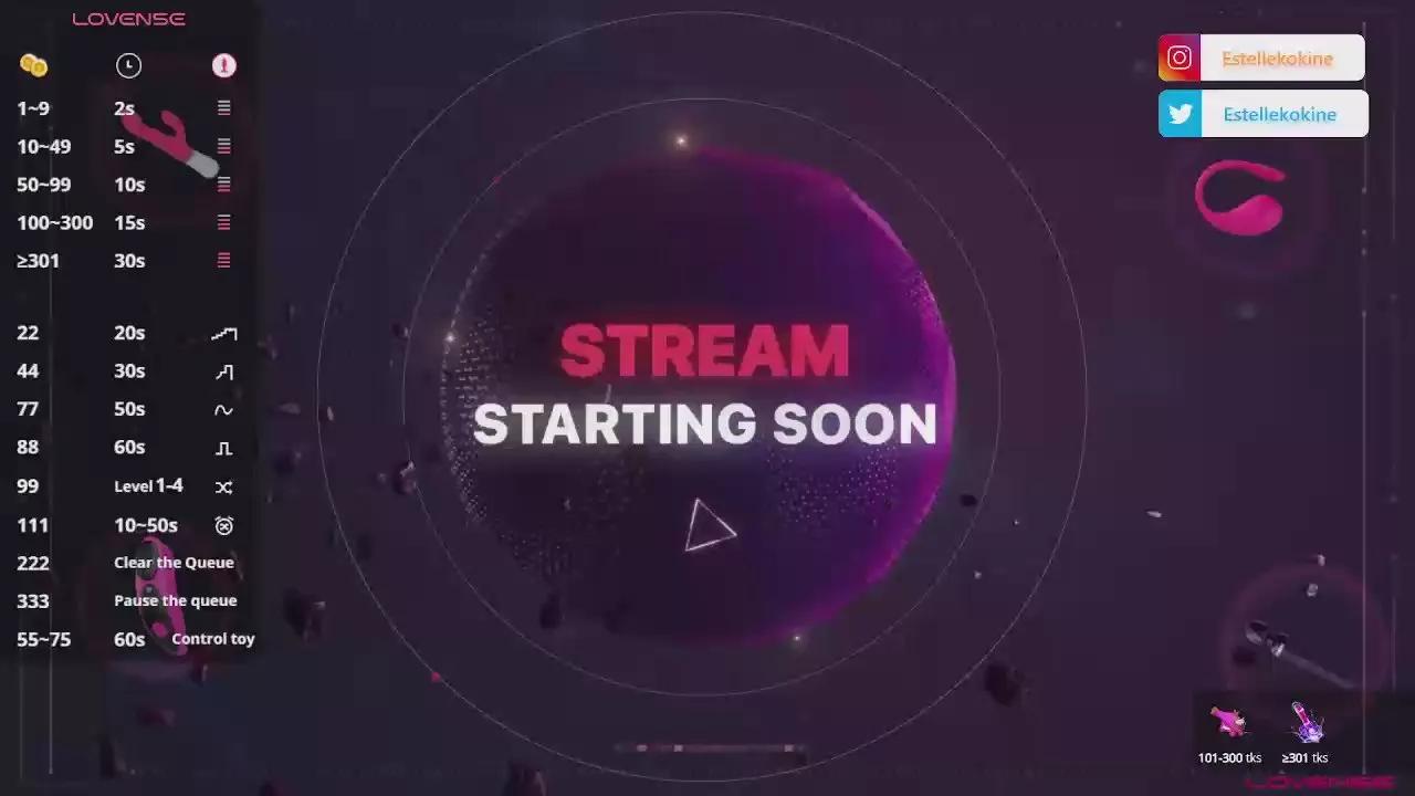 Estellekokine on Cam4