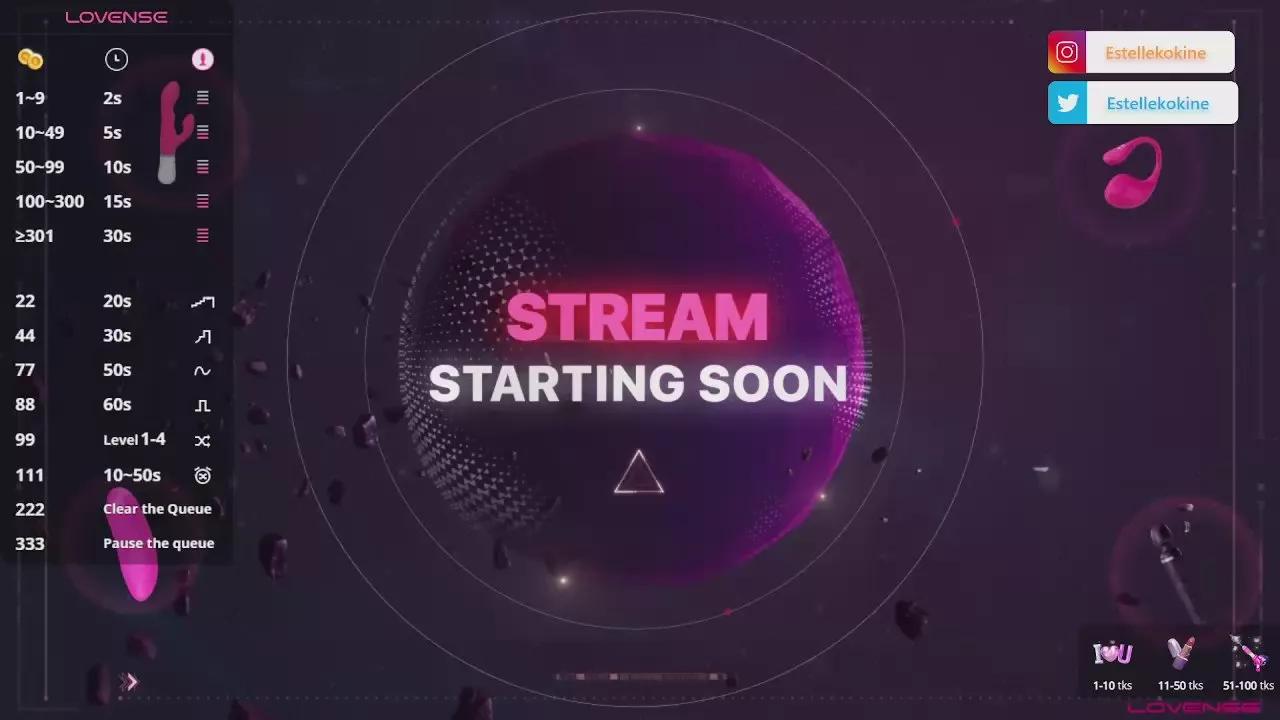 Estellekokine on Cam4