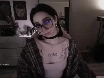 b0pppo — Current Goal: Sloppy blowjob  once countdown reaches zero -- #goth #young #smalltits #skinny #glasses