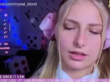 crystal_blond on Chaturbate