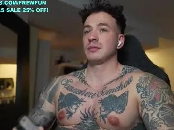 frewfun — Cumshow @goal?! Let's have some fun!<3 (9) #cum #pvt #muscle #tattoo #dom