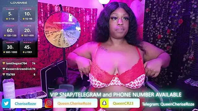 cheriserozequeen on StripChat