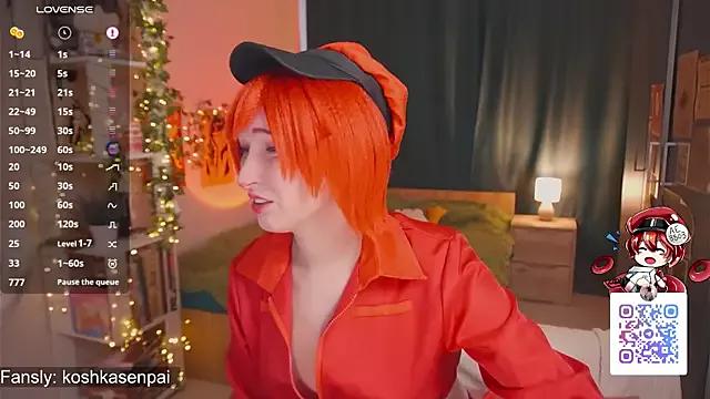 koshkasenpai on StripChat