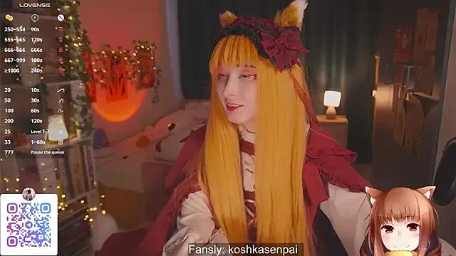koshkasenpai on StripChat