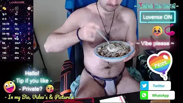 RealManHaveHairy — LOVENSE ON!!! GET ME NAKED!!