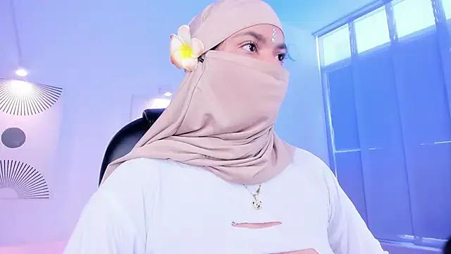 saray_halam — spit on boobs