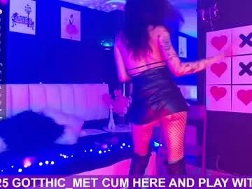gotthic_met —  GOAL: RUB MY PUSSY [40]  i'm ur whore use me #pantyhose #deepthroat #goth #anal #smalltits