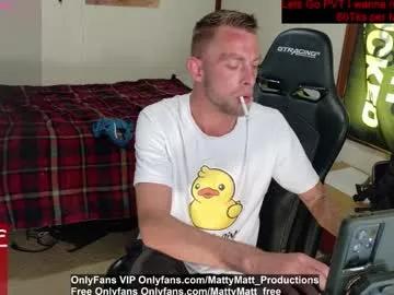 mattymatt_free on Chaturbate 
