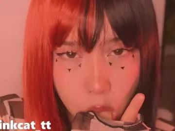 piinkcat — Goth girl suck u #deepthroat #ahegao #saliva #goth #asian