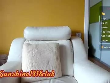 sunshine1818club on Chaturbate 