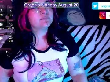 xxgreengoodxx on Chaturbate 