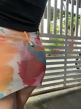 BigAssBee — Taking off dildos in public