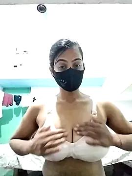 desiqueensneha — Full nude ass show Boobs Play