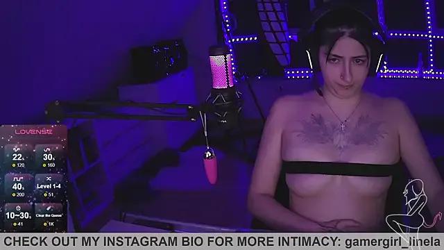 Gamergirl-Linela — LT Gets Dildo Blowjob Video