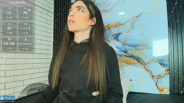 MaeveKuro — use hush toy on my cock