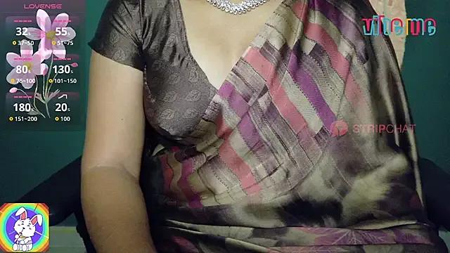 megHana_teLugGu — bee  on bra and panty  5 mins