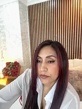 MonicaMoret — Striptease, fingers in pussy 