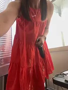 NataKitten — Bra off on the spot