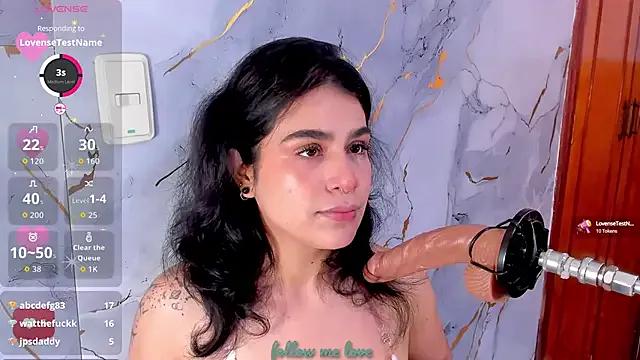 zyle_boobs — saliva face + slap face